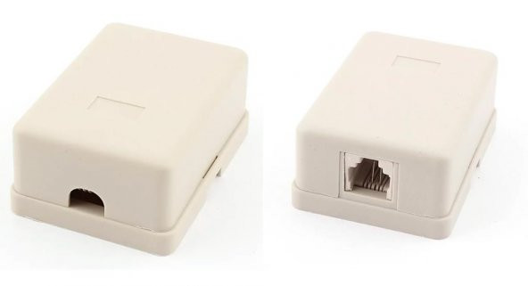 Tek Çıkışlı RJ11 Telefon Kutusu