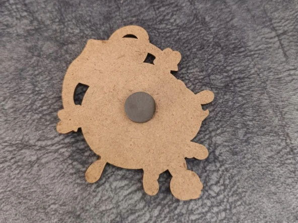 Magnet Çapa Gemi Dümen Kule Deniz Balık Bayrak Buzdolabı Süsü Ahşap Magnet Mıknatıslı Hediyelik Eşya - 3