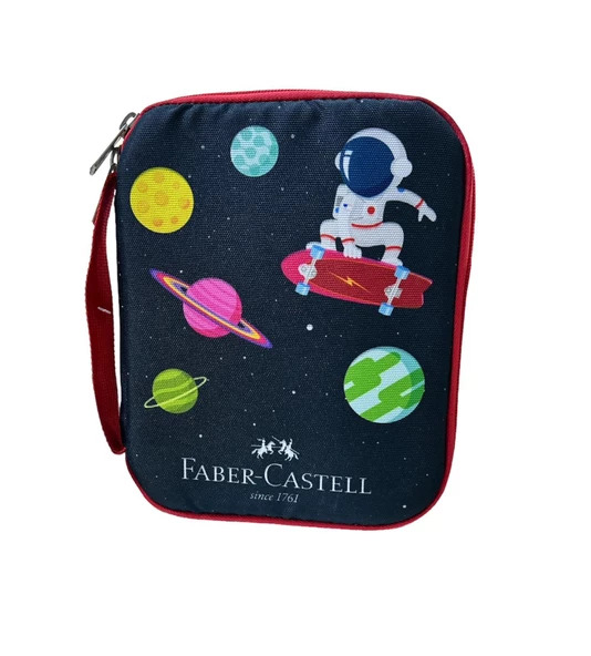 Faber Castell Uzay Desenli Kalem Kutulu Boyama Seti
