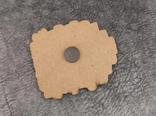 Magnet Kule Saat Martı Nazar Göz Palmiye Deniz Balık Bayrak Buzdolabı Süsü Ahşap Magnet Mıknatıslı Hediyelik Eşya - 3