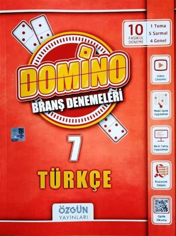 Özgün 7.Sınıf Türkçe Domino Branş Deneemeleri