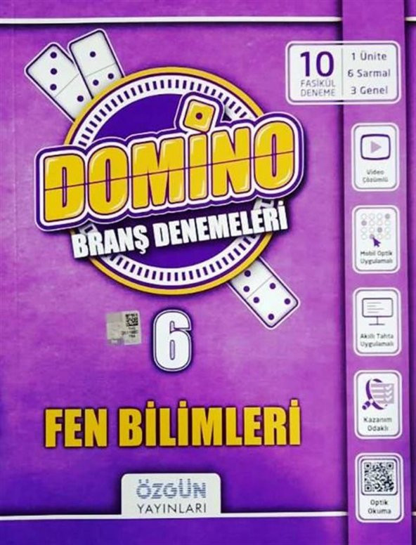 Özgün 6.Sınıf Fen Bilimleri Domino Branş Deneemeleri