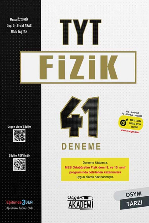 Üçgen TYT Fizik 41 Deneme