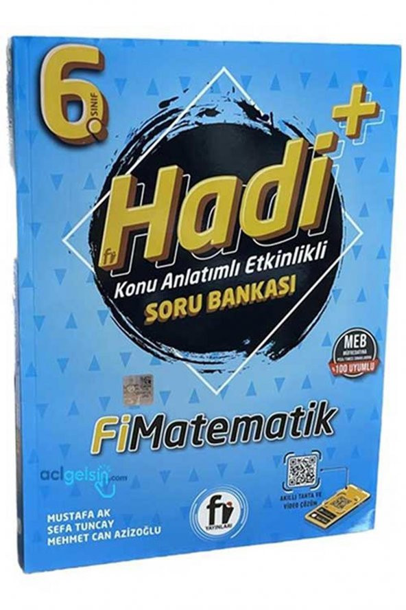 Fi 6.Sınıf Hadi+ Matematik Konu Anlatımlı Soru Bankası 2024