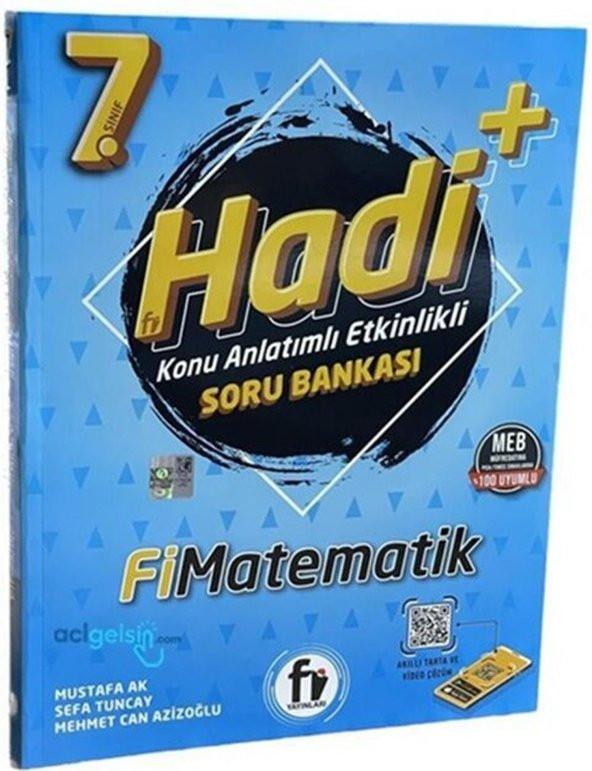 Fi 7.Sınıf Hadi+ Matematik Konu Anlatımlı Soru Bankası 2024