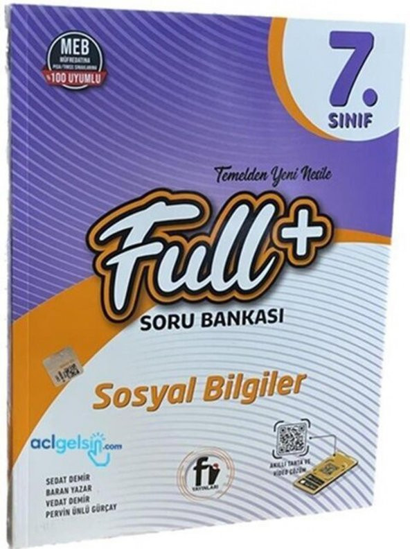 Fi 7.Sınıf Full+ Sosyal Bilgiler Soru Bankası