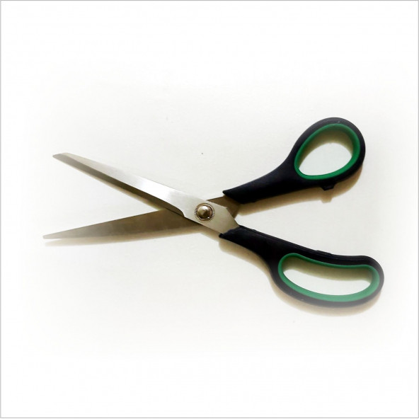 Uzun Büyük 21 cm Körelmeyen Suyunu Sertliğini Kaybetmeyen Kaçırmayan Hafif Çelik Ergonomik Makas