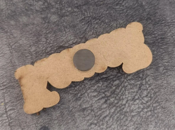 Magnet Dümen Çapa Gemi Kule Yelken Deniz Kabuk Nazar Göz Buzdolabı Süsü Ahşap Magnet Mıknatıslı Hediyelik Eşya - 3