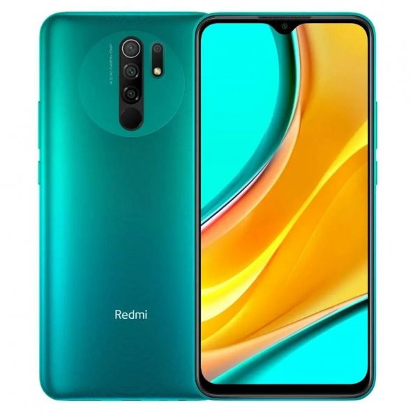 Redmi 9 Kasa Arka Pil Batarya Kapağı Yeşil