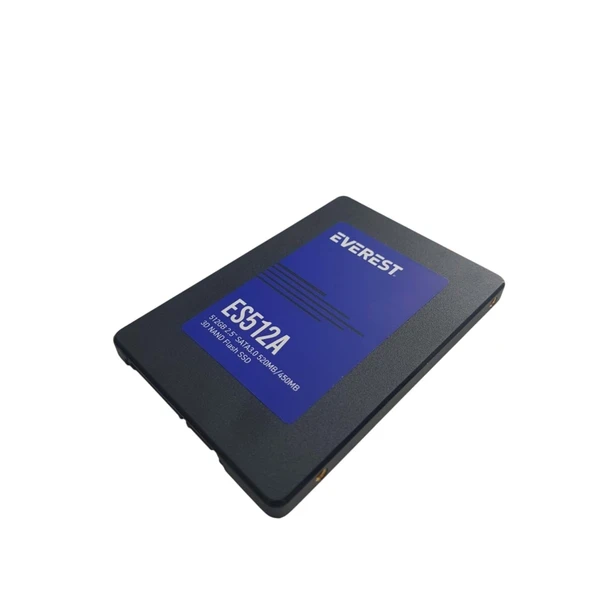 Everest Es512A 512Gb 2.5 Sata3.0 550Mb/460Mb 3D Nand Flash Ssd Disk - Resim 5