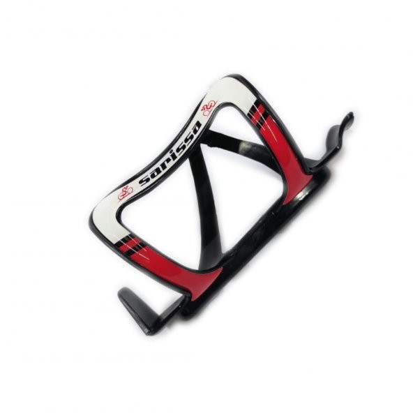 Sarissa Matara Tutucu Plastik Esnek Bisiklet Matara Kafesi Kırmızı - 2