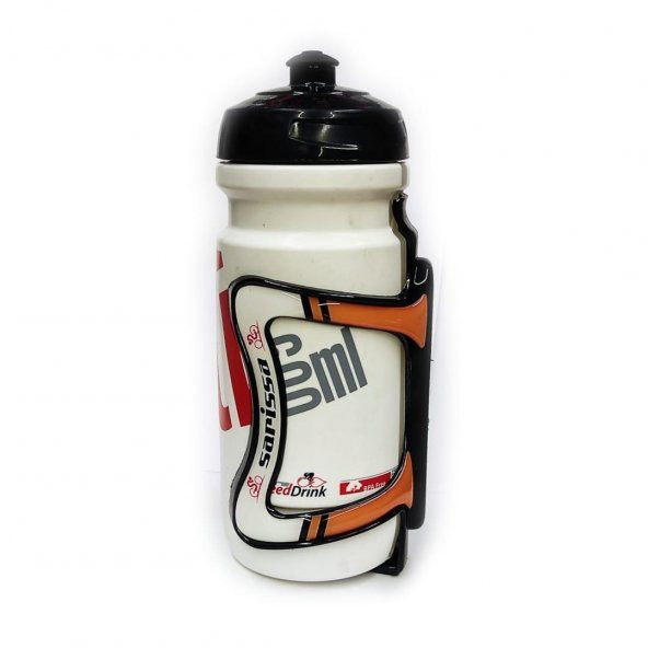 Sarissa Matara Tutucu Plastik Esnek Bisiklet Matara Kafesi Turuncu - 4