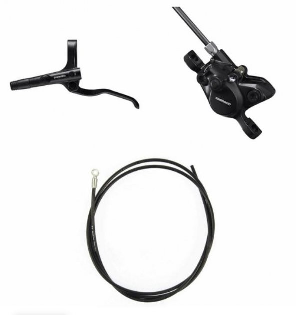 SHIMANO Ön Hidrolik Disk Fren Seti MT-200 BL-MT200 L Sol/Ön Fren Seti - 2