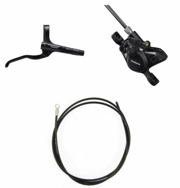 Shimano Arka Hidrolik Fren Seti MT200 Sağ Fren Takımı/ 1700 mm (Siyah)