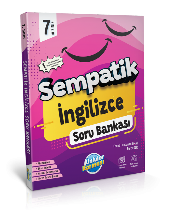 Ünlüler Yayınları 7.SINIF SEMPATİK BANKALARI İNGİLİZCE