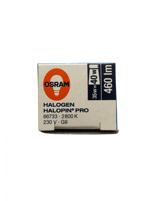 Osram Halopin Pro 35W (40W) 2800K Sarı Işık G9 Duylu Halojen Ampul - 5