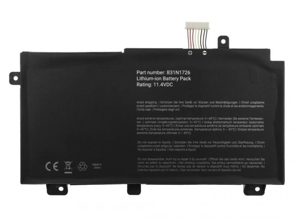 Asus Fx504, Fx505, Fx506, B31n1726 (Ver.1) Notebook Bataryası, Pili / Rasl-164