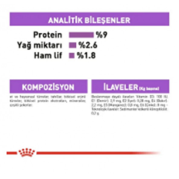 Royal Canin Sterilised Yaş Kedi Maması (sos içinde taneler) 85 gr X 12 Adet - 3