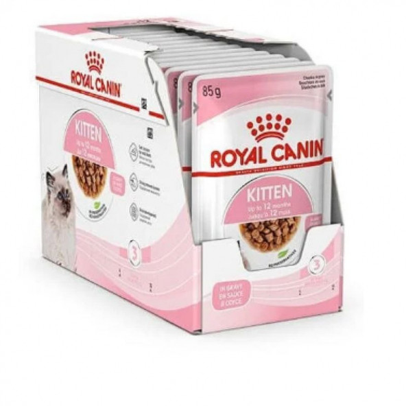 Royal Canin Kitten Yavru Kedi Yaş Mama 85 Gram x 12 Adet