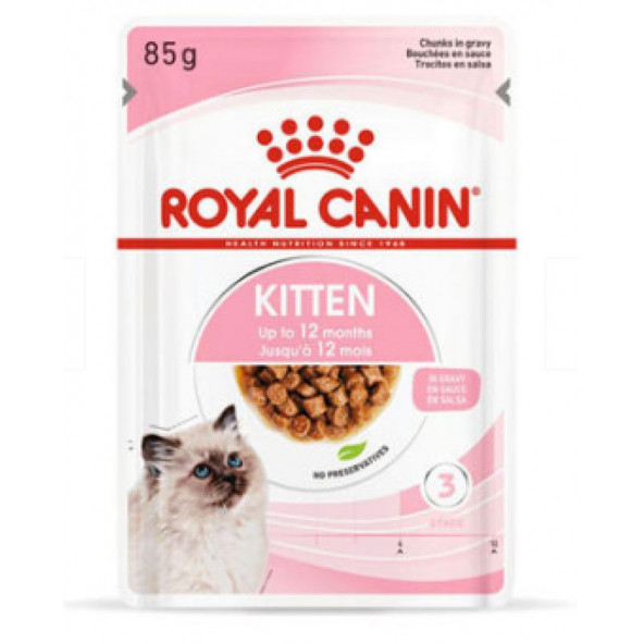 Royal Canin Kitten Yavru Kedi Yaş Mama 85 Gram x 12 Adet - 2