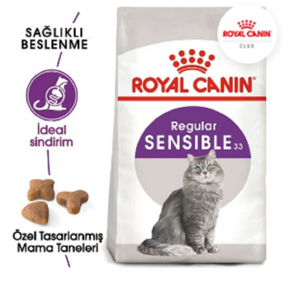 Royal Canin Sensible 33 Kuru Kedi Maması 4 Kg - 2