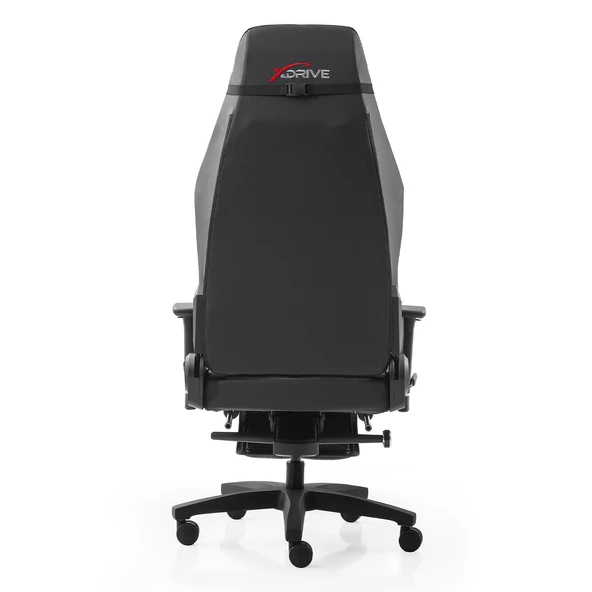 xDrive Fırtına Profesyonel Oyuncu Koltuğu Masajlı Ayak Uzatmalı Gri/Siyah - 5