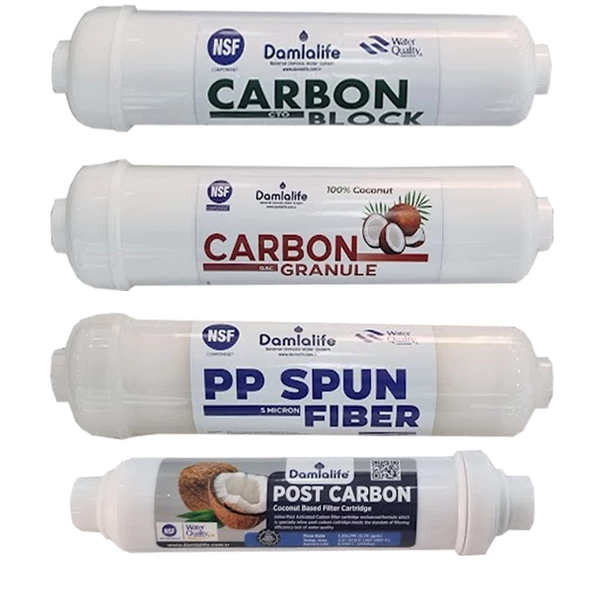 Damlalife 12 Inline Çubuklu Su Arıtma Filtre 4 Lü Set - Resim 2