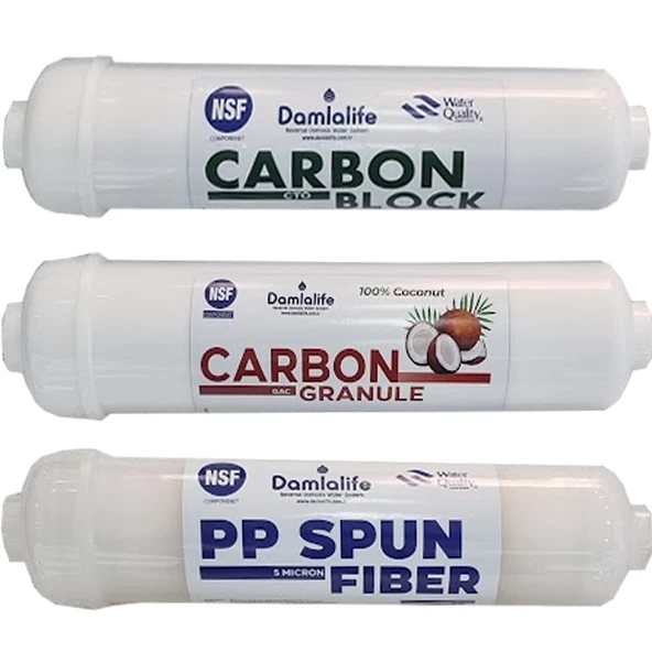 Damlalife 12 Inline Çubuklu Su Arıtma Filtre - Resim 3