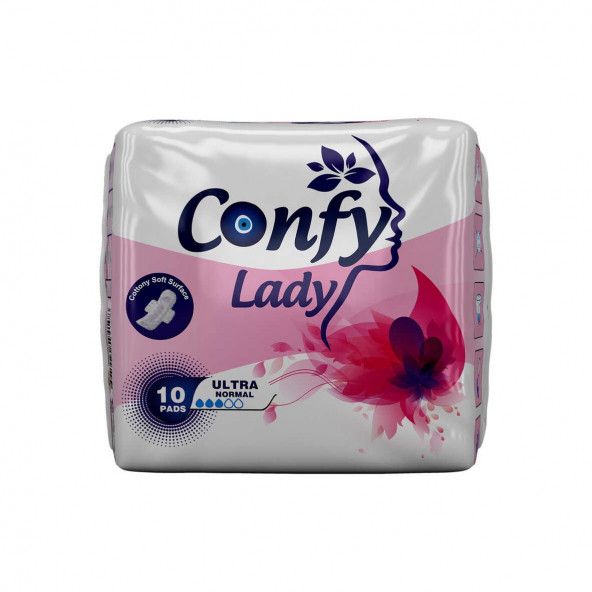 Confy Lady Hijyenik Ped Ultra Normal 10 Adet