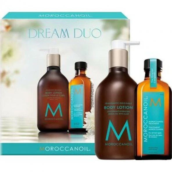Moroccanoil Vücut Bakım Seti - Dream Duo Body Lotion 360 ml + Treatment Light 100 ml