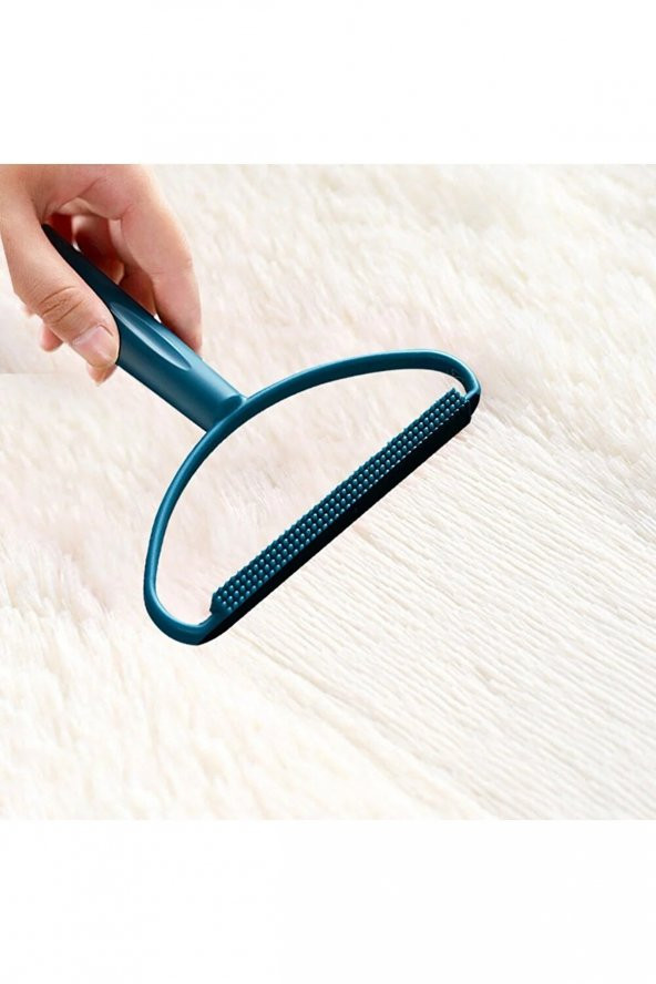 Tiftik Tüy Toplayıcı Çift Taraflı Elbise Tiftik Tüy Temizleyici Kedi Köpek Tüy Temizleyici Yeşil - 2