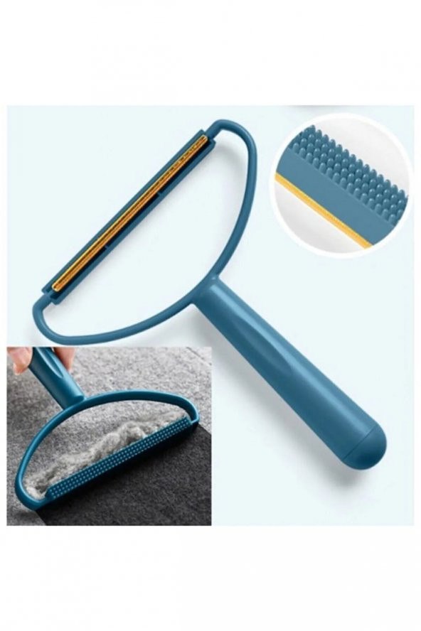 Tiftik Tüy Toplayıcı Çift Taraflı Elbise Tiftik Tüy Temizleyici Kedi Köpek Tüy Temizleyici Yeşil - 3