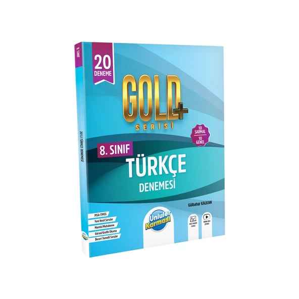 Ünlüler Yayınları 8. SINIF GOLD BRANŞ DENEMELERİ TÜRKÇE