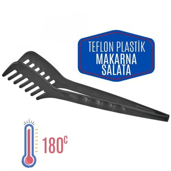 TransForMacion 6 Adet Lisetta Teflon Makarna Salata Maşası 718028
