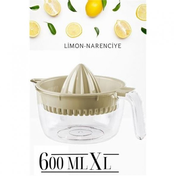 TransForMacion 6 ADET 600 Ml Limon Narenciye Sıkacağı Bagge Design