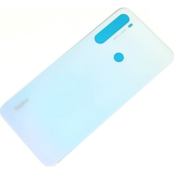 Redmi Note 8 Arka Pil Batarya Kapağı (Cam) Beyaz