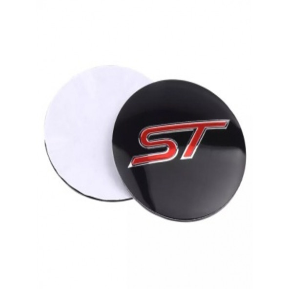 FORD ST LOGOLU 56 MM JANT GÖBEK DAMLA  STICKER - Resim 2