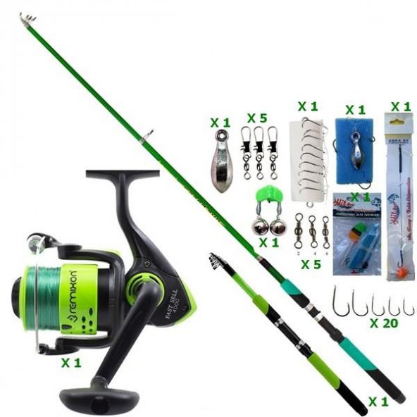 Remixon Fast Cell Speed 3.00 mt Olta Takımı 40 lı set Yeşil - 2