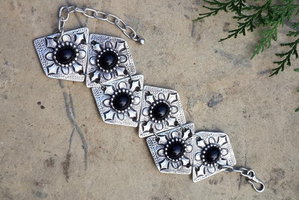 STONEAGE Bohem Bayan Bileklik - Resim 4