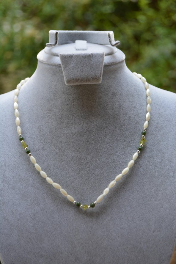 STONEAGE JEWELLERY Özel Tasarım Sedef Bayan Kolye ürün görseli