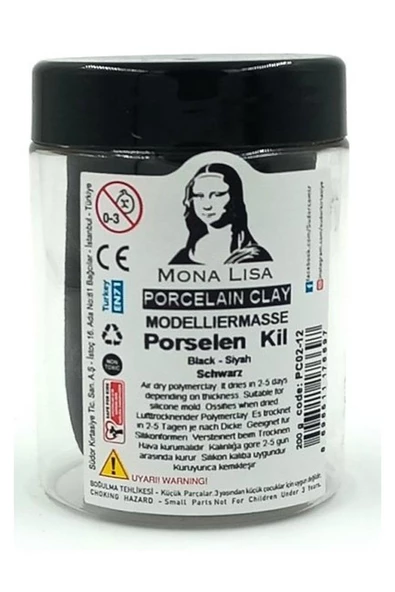 Porselen Kili 200 Gr 1 Adet Monalisa Porselen Modelleme Kili - 10