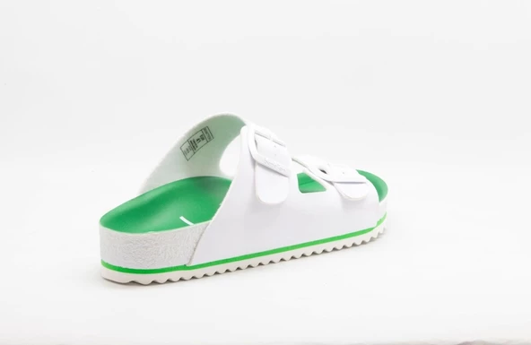 BENETTON 1322 Beyaz Erkek Terlik - 5