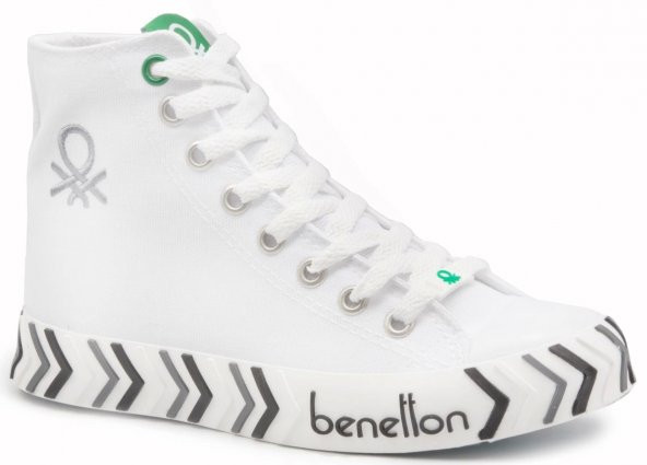 BENETTON 30625 Beyaz Kadın Ayakkabı