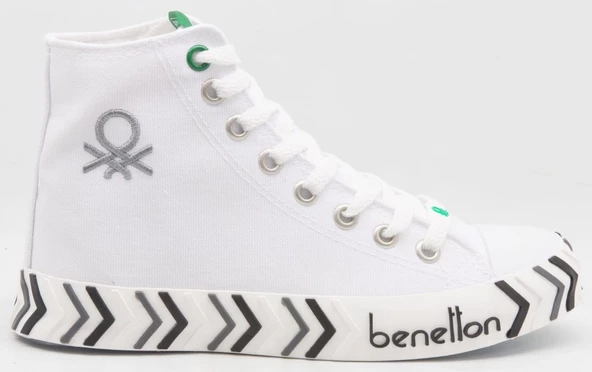 BENETTON 30625 Beyaz Kadın Ayakkabı - 2