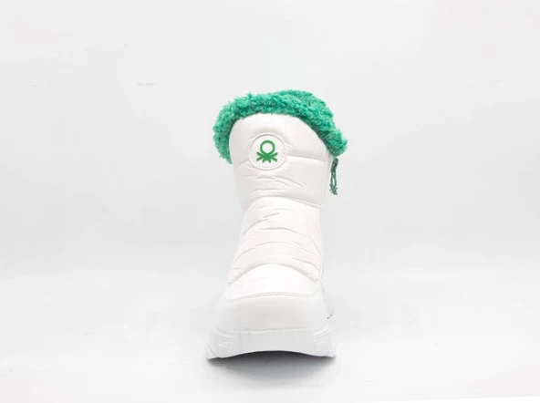 BENETTON 30400 Beyaz Kadın Bot - 4