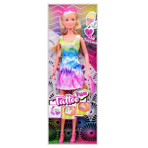 Steffi Love Tattoo Fun Steffi Bebek Paket Hafif Hasarlı - 2