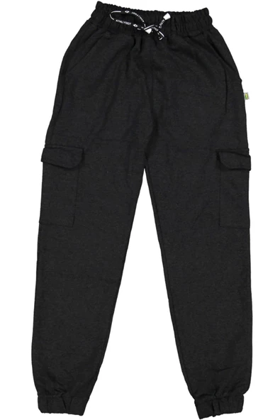 Erkek 5/15 Yaş Kargo Cepli Lastik Paça Düz Tek Alt BGL-ST03128 - 6