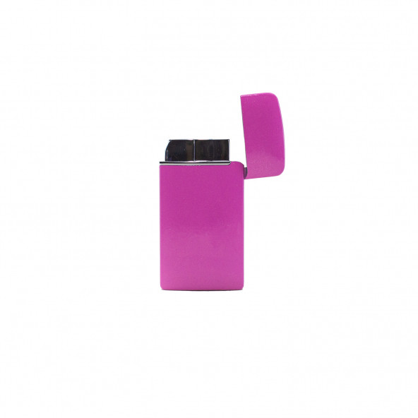 Pembe Çakmak Metal Pembe Alevli Çakmak - 3