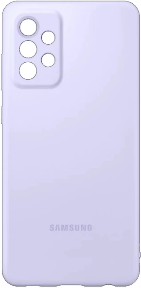 Samsung Galaxy A72 Slim Silikon Kılıf EF-PA725T Silicone Cover - Resim 9