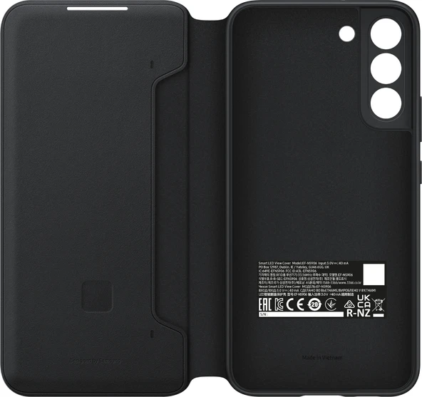 Samsung Galaxy S22+ Plus Akıllı LED Ekranlı Kılıf Smart LED View Cover EF-NS906 - 8